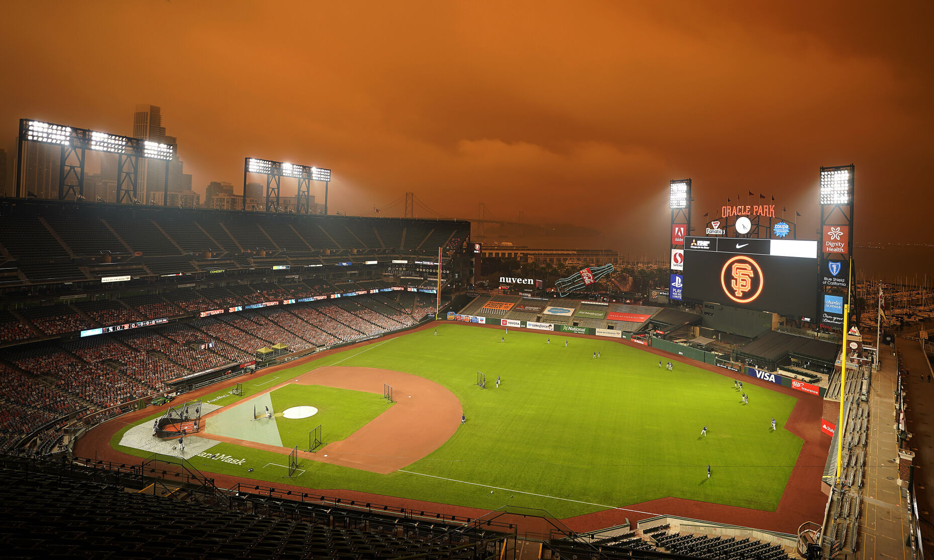 Mariners Giants Baseball